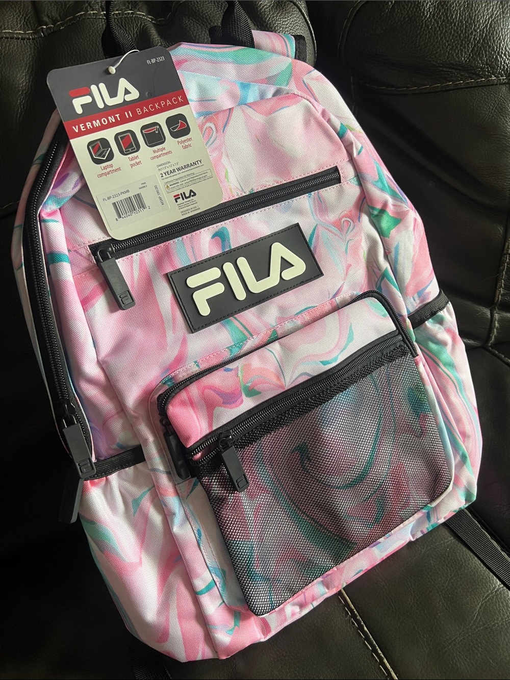 Fila brand backpack. NWT!